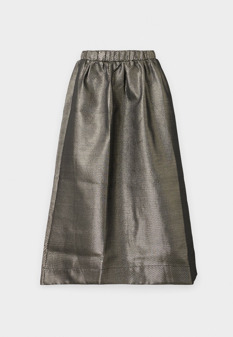 YAS A-lijn rok goudkleurig