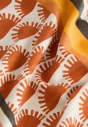 Next ALL-OVER  - Tricou cu imprimeu - ochre orange ikat