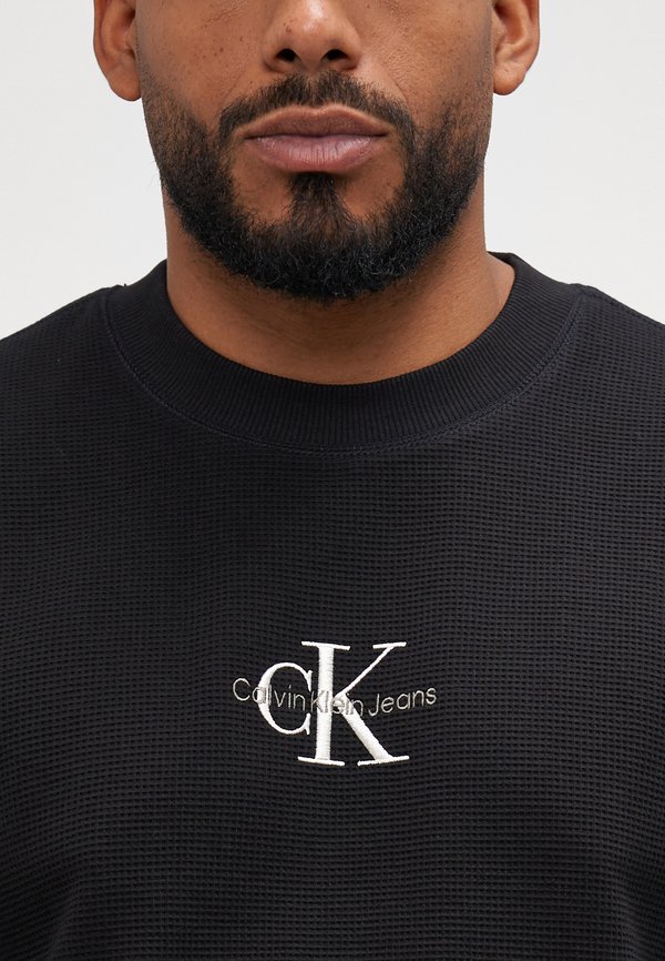 PLUS MONOLOGO WAFFLE TEE - Long sleeved top3