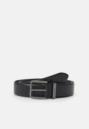 WARMTH PLUS MONO - Skärp - perforated mono black