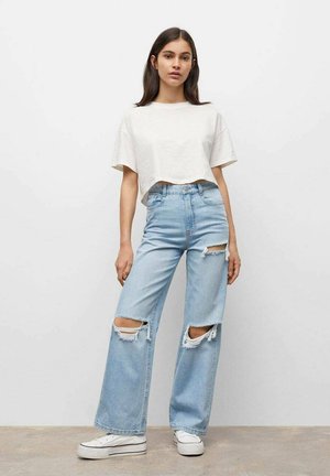 WIDER - Jean boyfriend - mittelblau