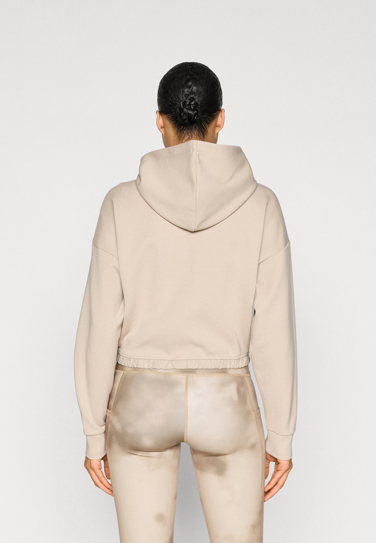 C-TECH INTERLOCK HOODED FULL ZIP SWEATSHIRT