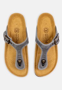 Natural World Sandale s remenom u obliku slova T -  gris