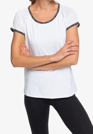 T-shirt print - white