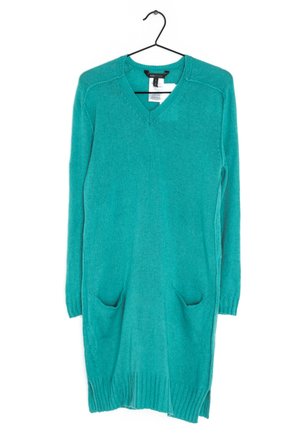 Gebreide jurk - blue
