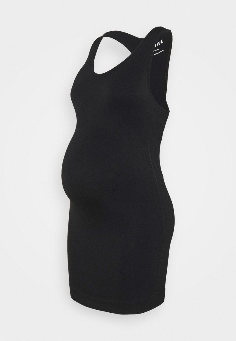 JoJo Maman Bébé Jerseyjurk zwart JoJo Maman Bébé Jerseyjurk zwart