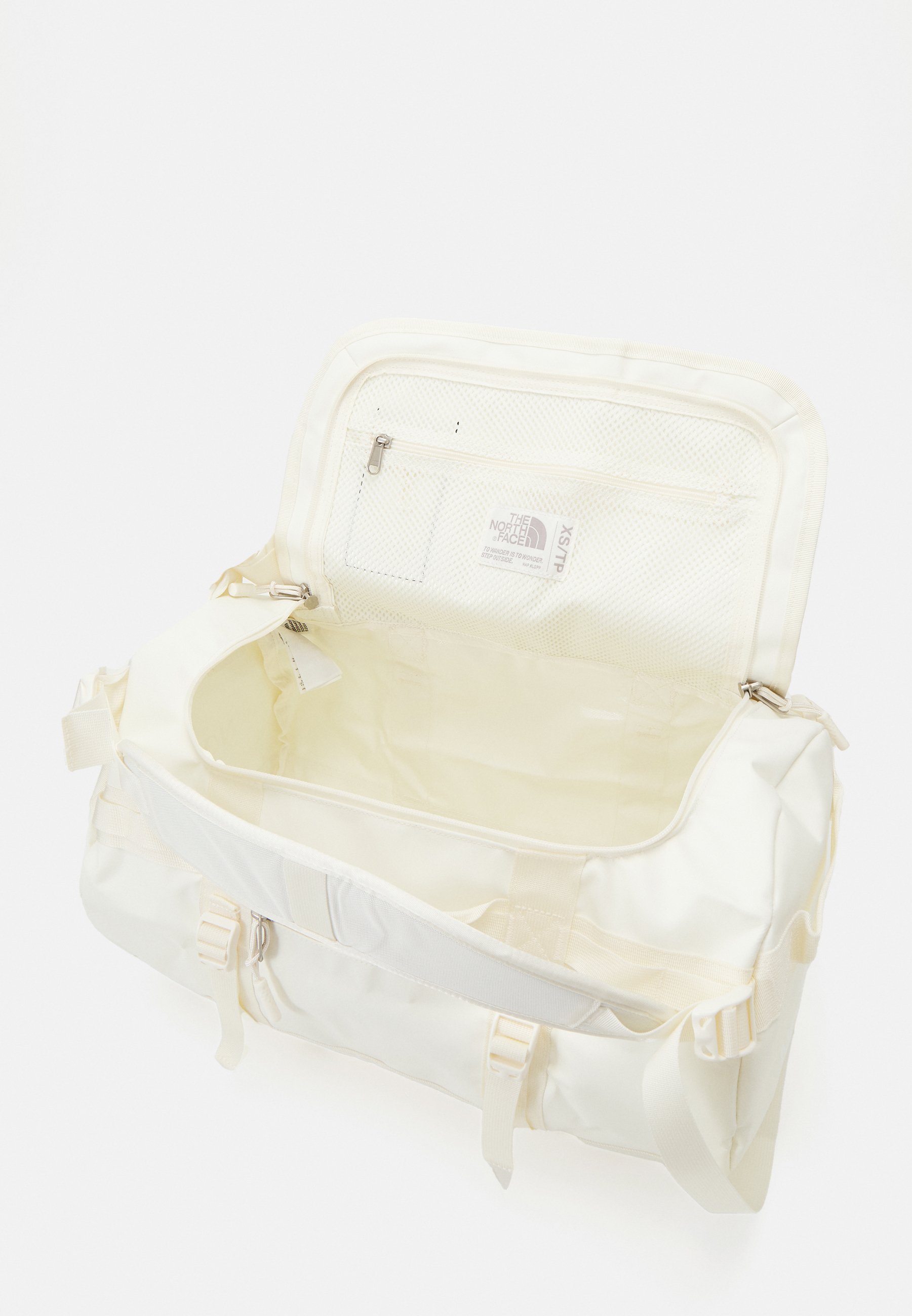 The North Face BASE CAMP DUFFEL UNISEX - Backpack - white dune The North Face BASE CAMP DUFFEL UNISEX - Backpack - white dune