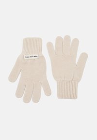 Calvin Klein Jeans PATCH GLOVES - Rukavice - birch