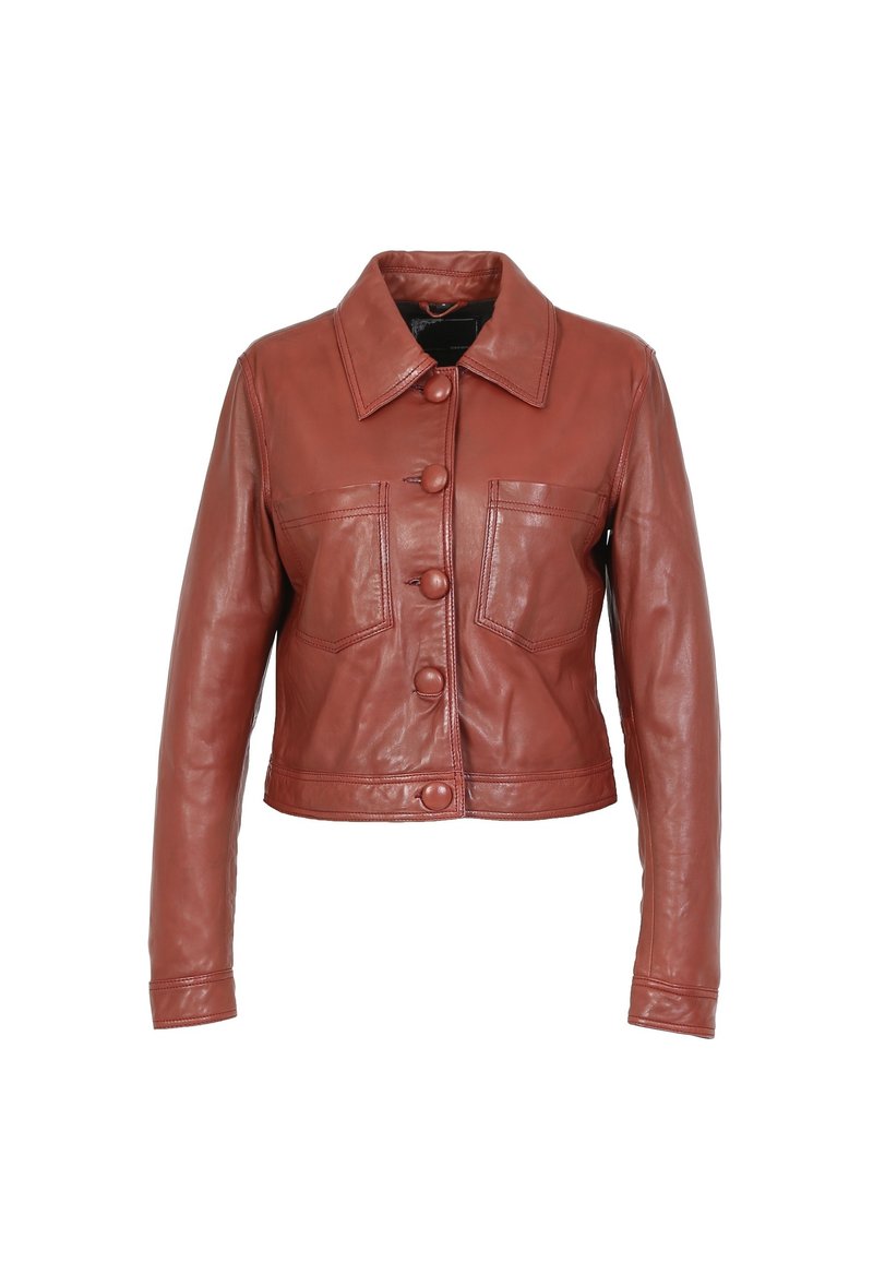 Oakwood Leren jas bordeauxrood Oakwood Leren jas bordeauxrood