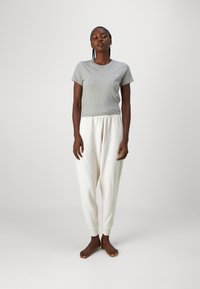 Tommy Hilfiger TRACK PANTS  - Pyjama bottoms - heathered oat