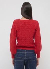 Calliope TRAFORATA - Strickpullover - rosso