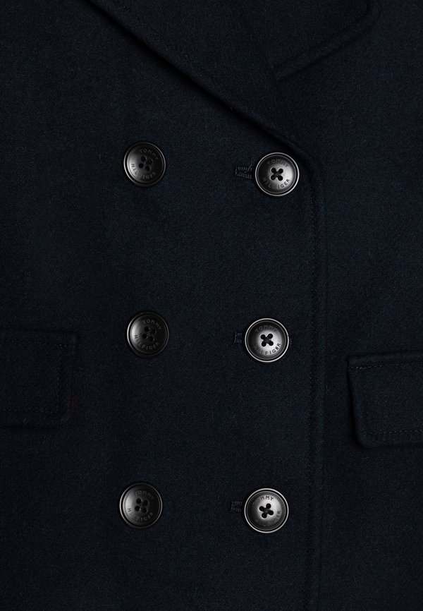 CHECK LINED PEACOAT - Winter jacket - desert sky2