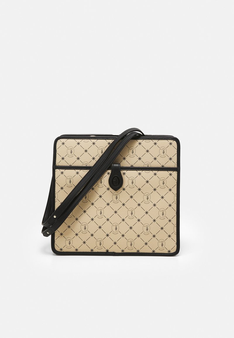 Trussardi Mala a tiracolo - marshmallow/black