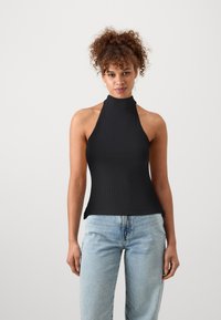 Even&Odd Petite 2 PACK - Topp - off white/black