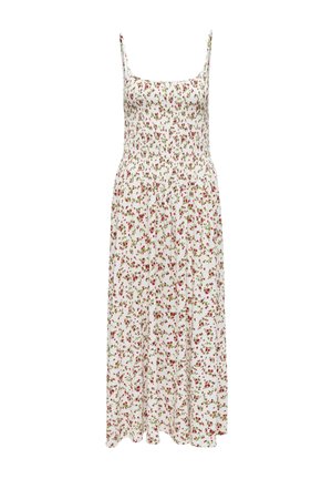 ONLY, KLEID ONLMOLLY LANGES KLEID - Maxi šaty - cloud dancer