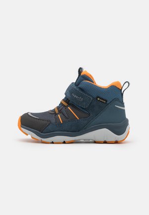 SPORT - Botki - blau/orange