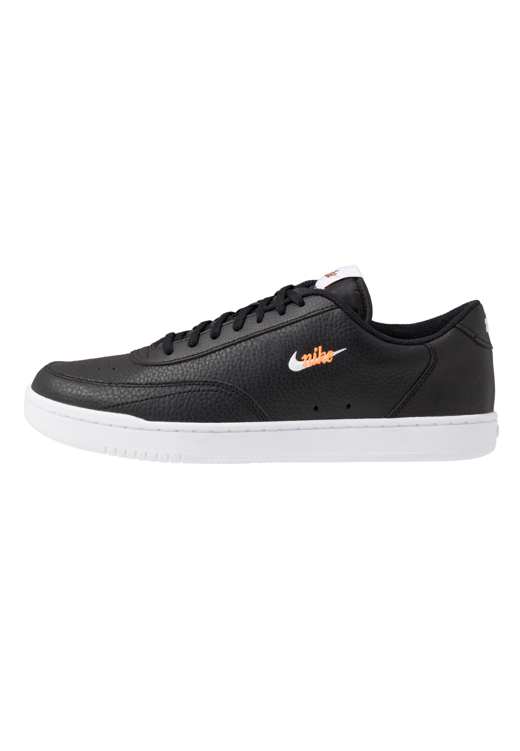 Nike Sportswear COURT VINTAGE UNISEX - Zapatillas - black/white/total  orange/negro - Zalando.es