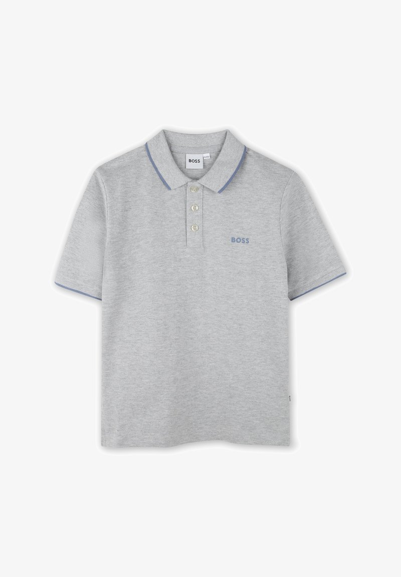 BOSS Kidswear SHORT SLEEVE - Polo - gris chine