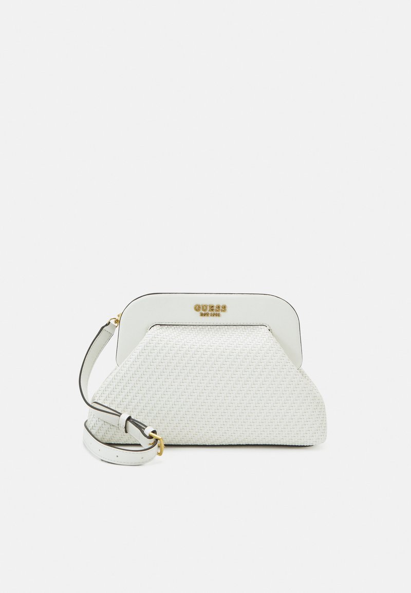 Guess ABEY FRAME Clutches white/hvid Zalando.dk