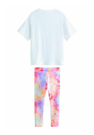 Next GRAFFITI SET - Potiskana majica - pink floral