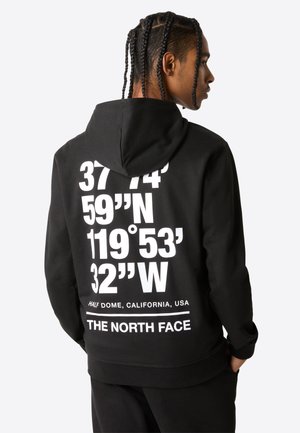 The North Face COORDINATES - Mikina s kapucí - black