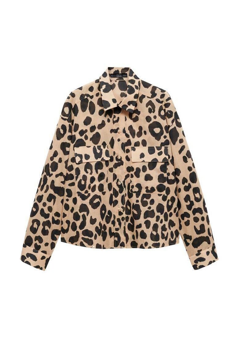 Mango Overhemdblouse crème Mango Overhemdblouse crème