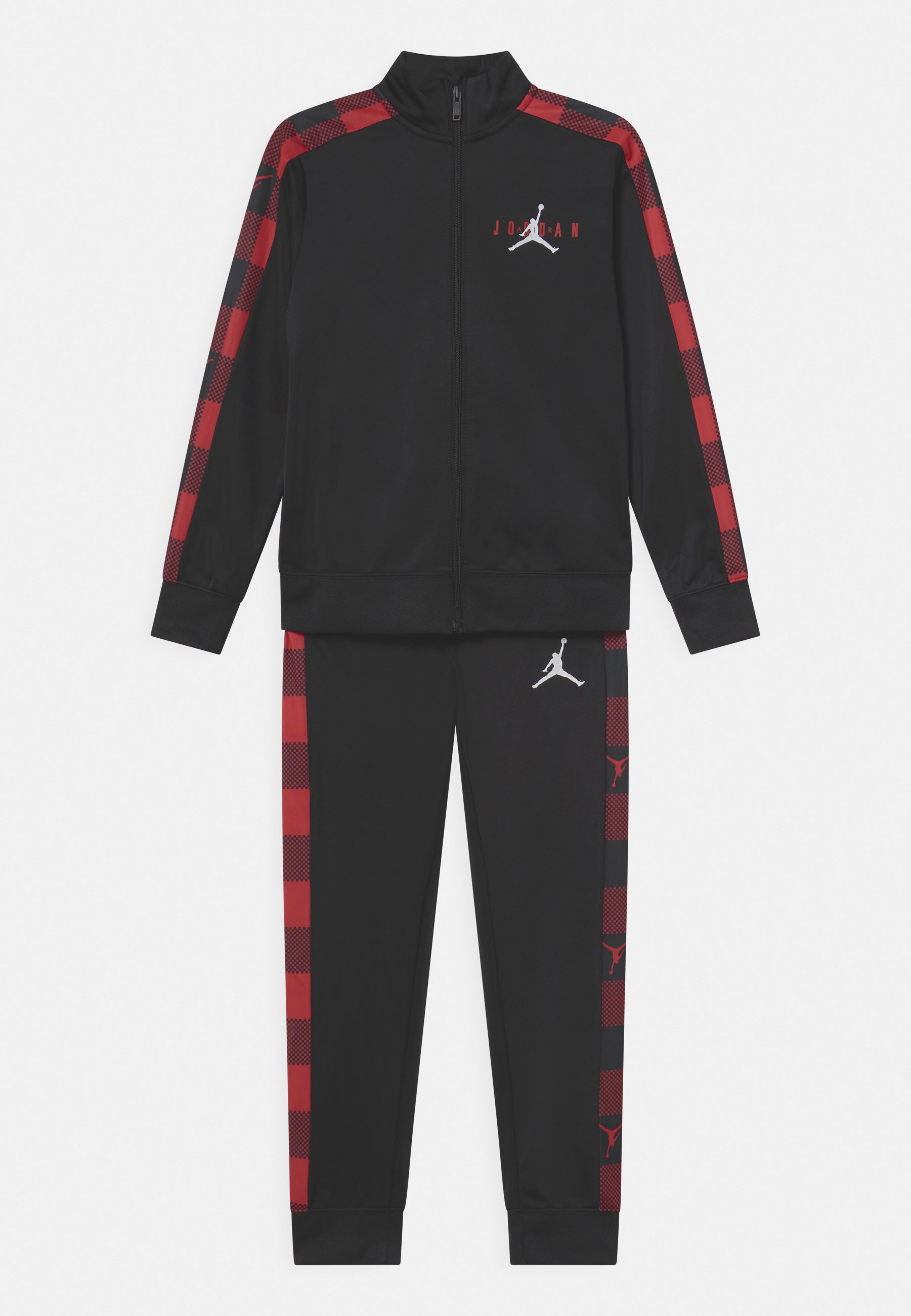 Jordan JUMPMAN HOLIDAY PLAID TRACK SET - Chándal - black/negro - Zalando.es