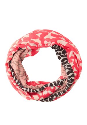 GEMUSTERTER LOOP - Braga - pink