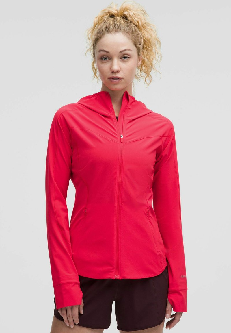 lululemon MIST OVER - Větrovka - red glow
