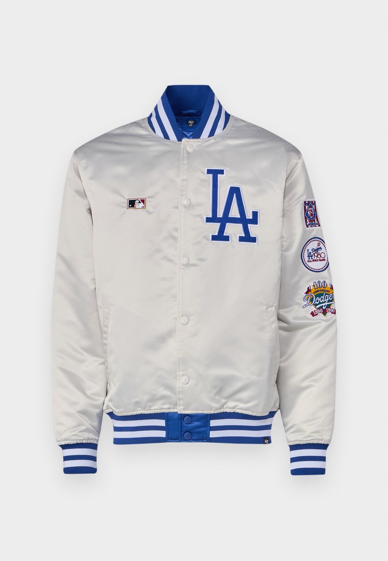 47 LOS ANGELES DODGERS JACKET - Bomber Jacket - steel grey/grey 