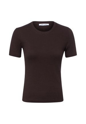 Samsøe Samsøe SAMSØE SAMSØE T-SHIRT SAALEXIS - T-Shirt basic - schoko