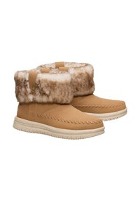 HEYDUDE CAMDEN CUFF CLASSIC COZY - BOOTS - Vinterstøvler - cognac