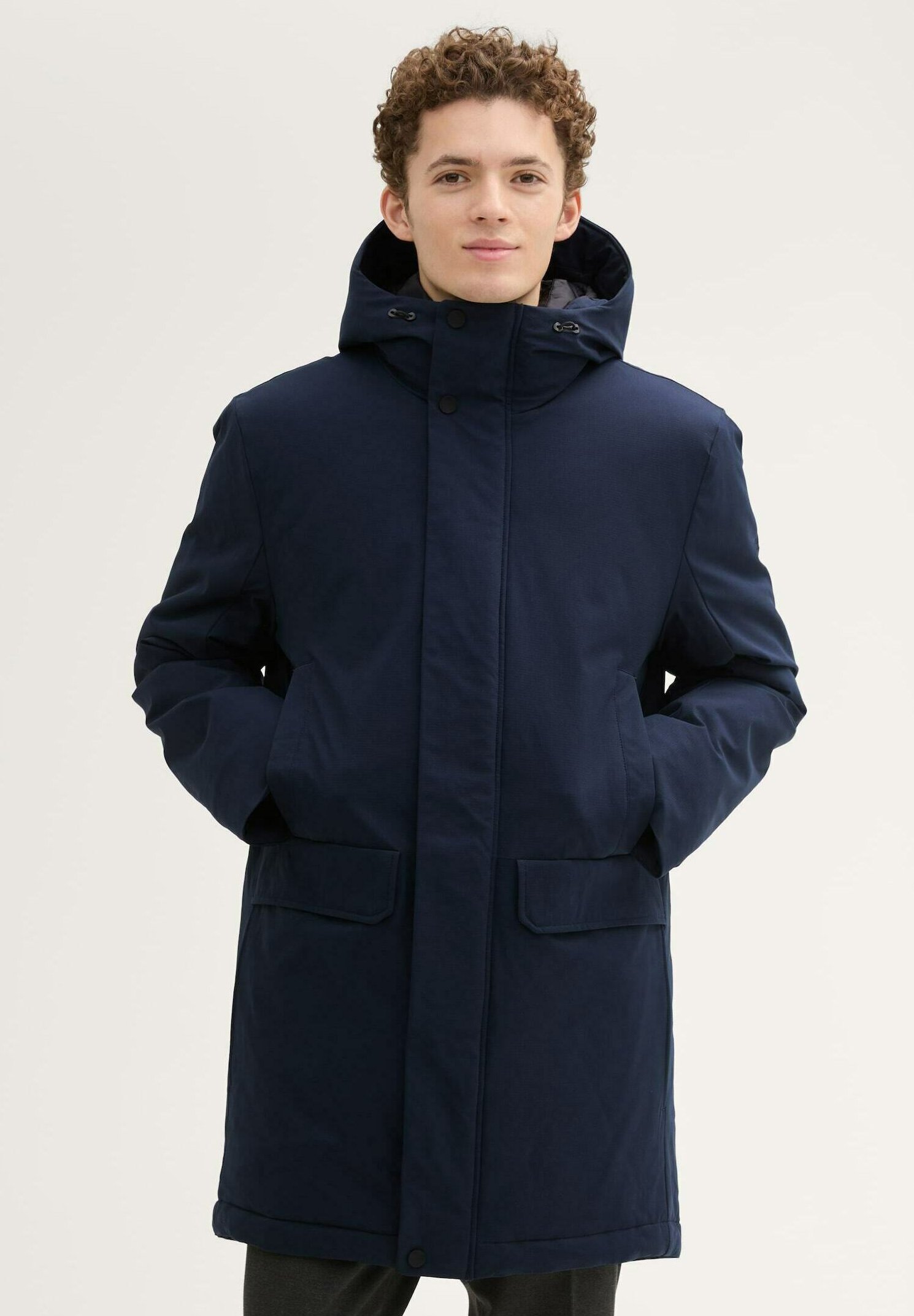 Tailor Steppmantel Tailor Denim Tom Tailor Mantel Blaue Tom Tailor