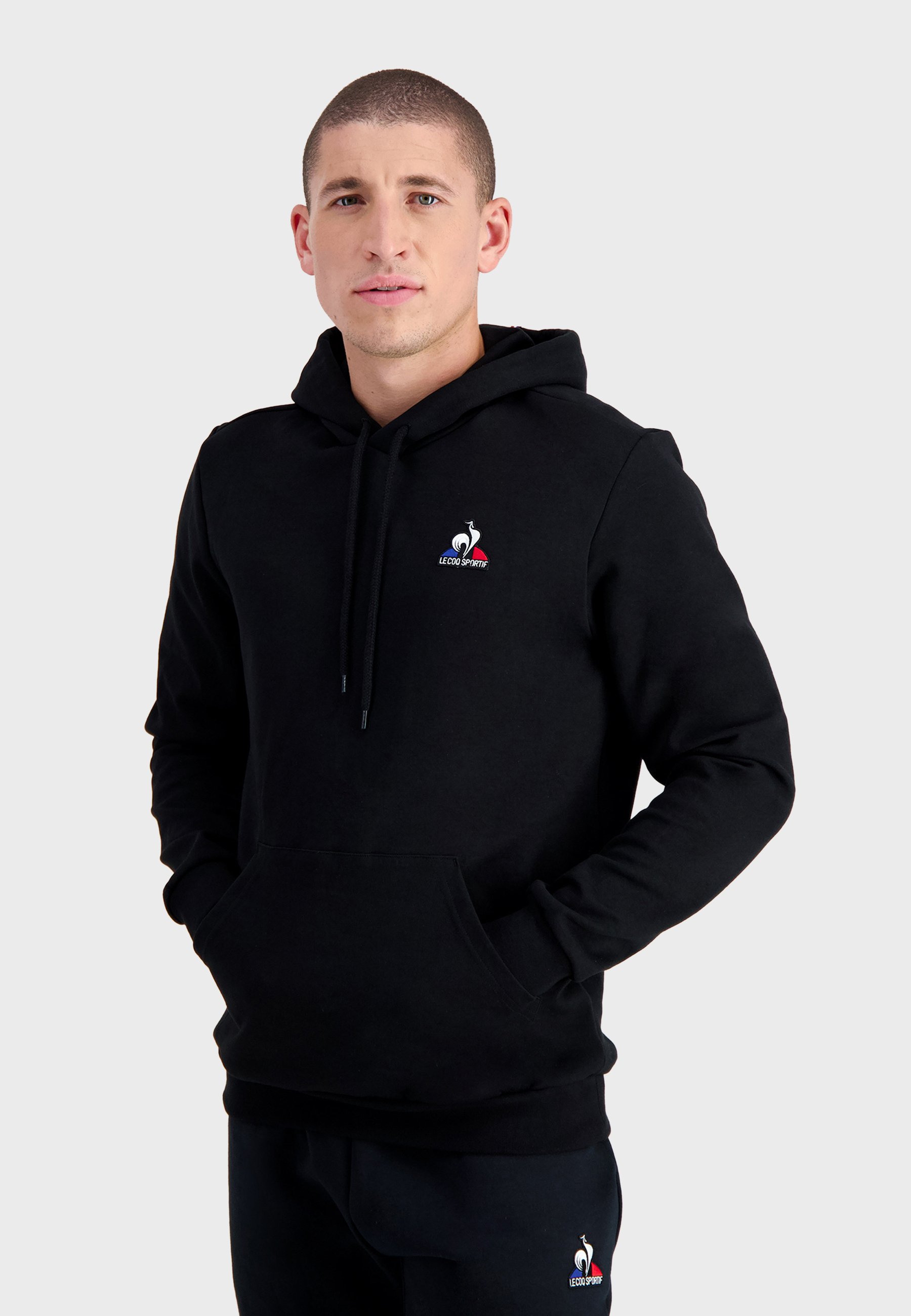 LE COQ SPORTIF FELPA CON CAPPUCCIO E ZIP LCS TECH | a338579-31216