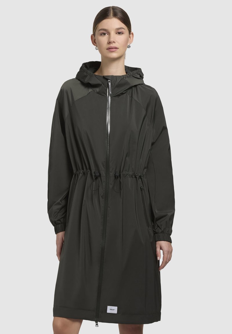 khujo TUULI - Parka - dunkelgrün