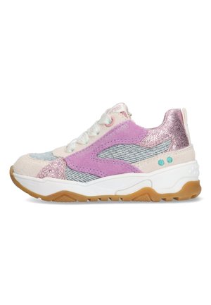 CISKE CHUNKY  - Babyschoenen - roze grijs blauw