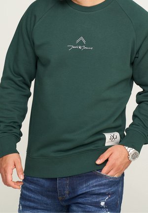Sweatshirt - dark green