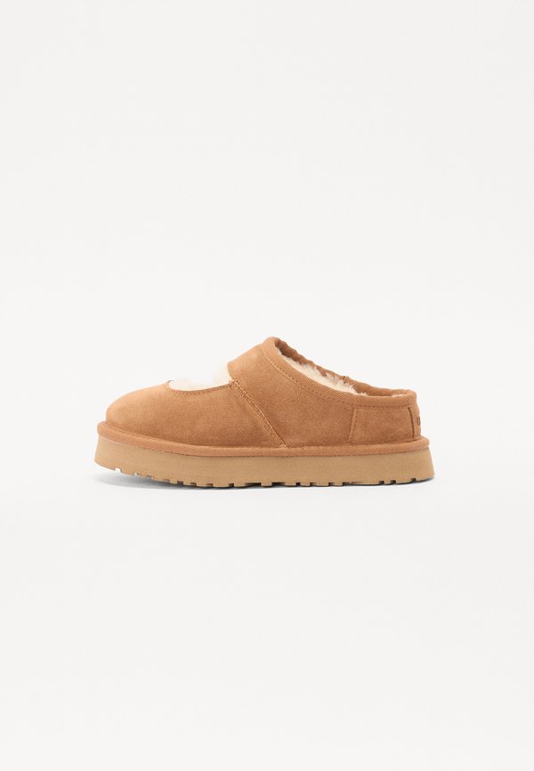 BEA MARY JANE - Slip-ons - cognac