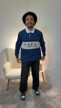 Abercrombie & Fitch Πόλο - dark blue