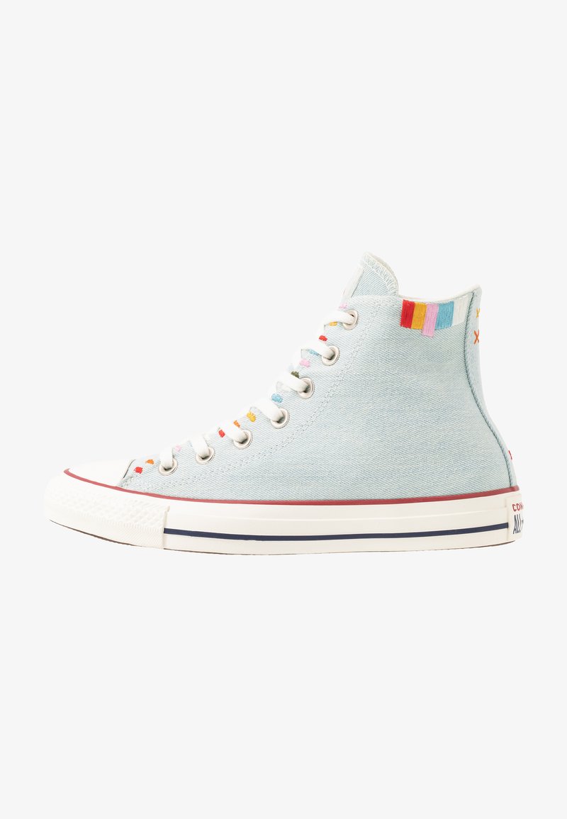 Converse Chuck Taylor All Star Sneakers Alte Blue Multicolor Egret Celeste Zalando It
