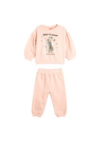 Koton Baby Jungs Löwen Print Langarm Sweatshirt Mit Weichem Innenfutter - Beige