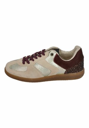 Zapatillas - oro crudo vino