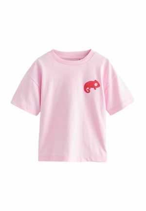 SIMPLE SHORT SLEEVE - T-Shirt print - pink