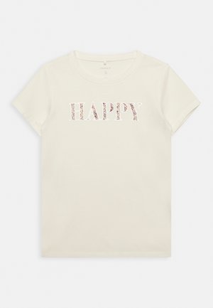 NKFHOKATE - T-shirt print - white alyssum