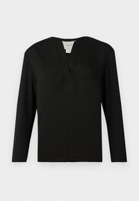 V NECK  - Blouse - black