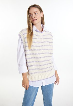 BOUNDRY - Jumper - wollweiss flieder