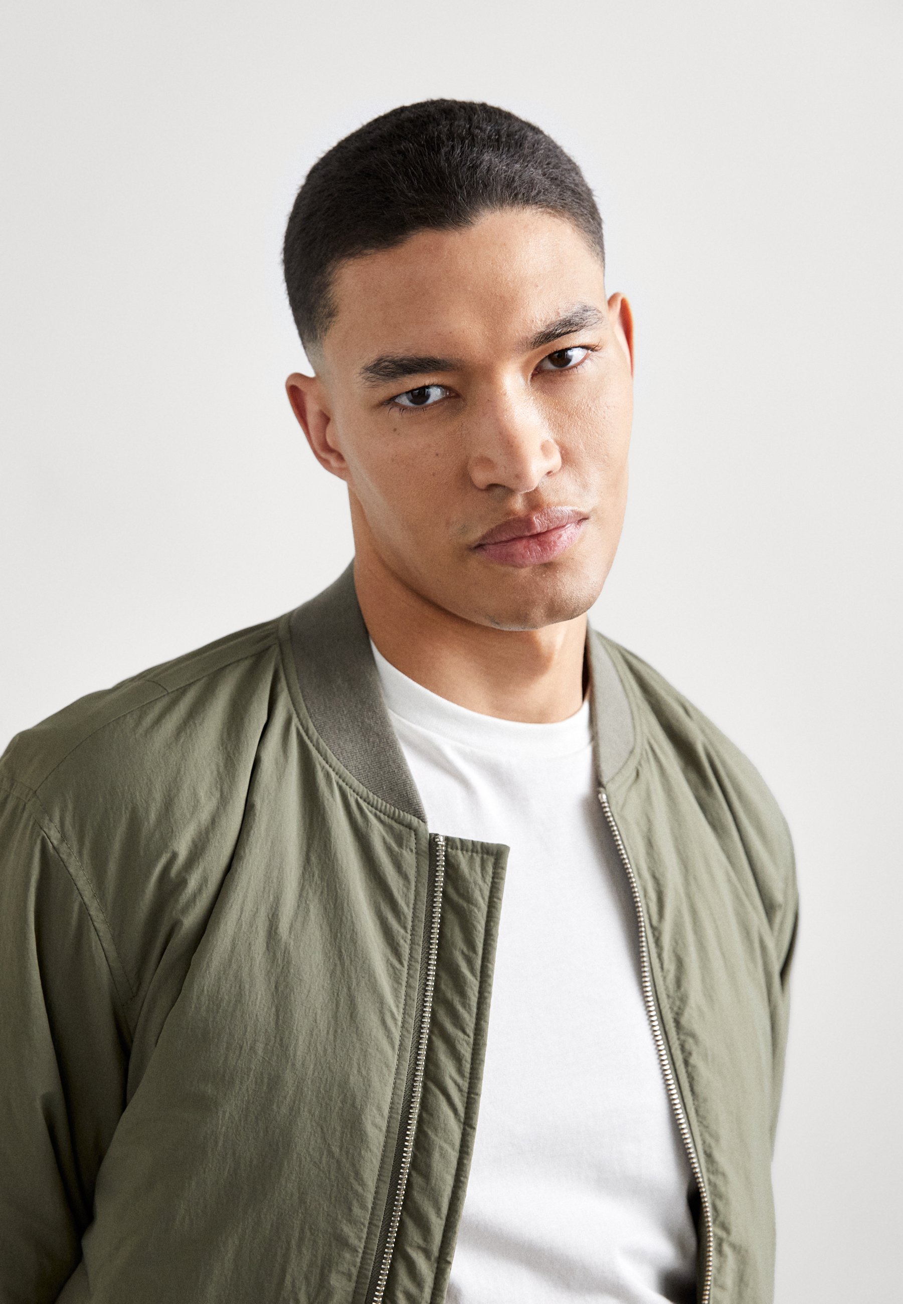 NN.07 DIXON - Bomber Jacket - capers/olive - Zalando.co.uk