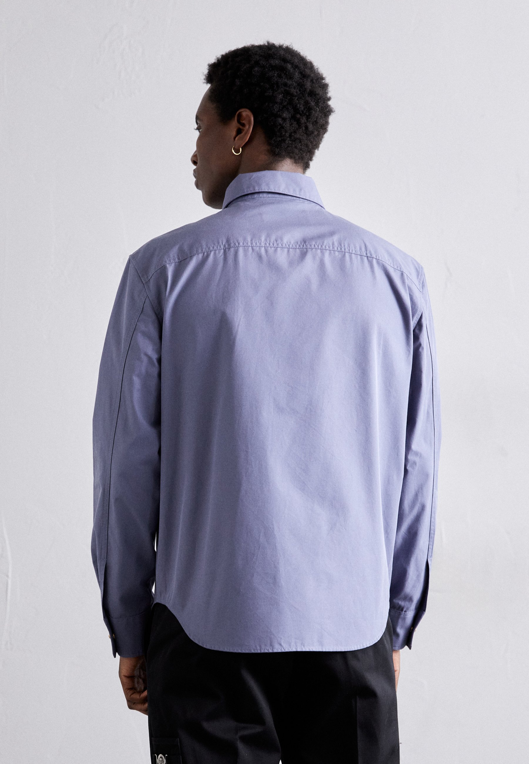 Versace BLOUSON LIGHTWEIGHT GABARDINE - Shirt - stone blue/light