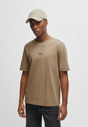 BOSS, TCHUP 10242929 01 - Basic T-shirt - open brown six