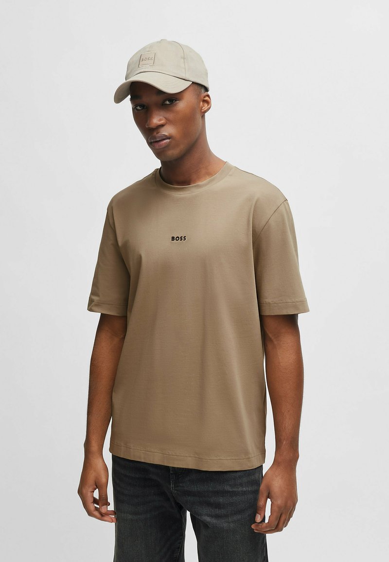 BOSS T-shirt basic - open brown six